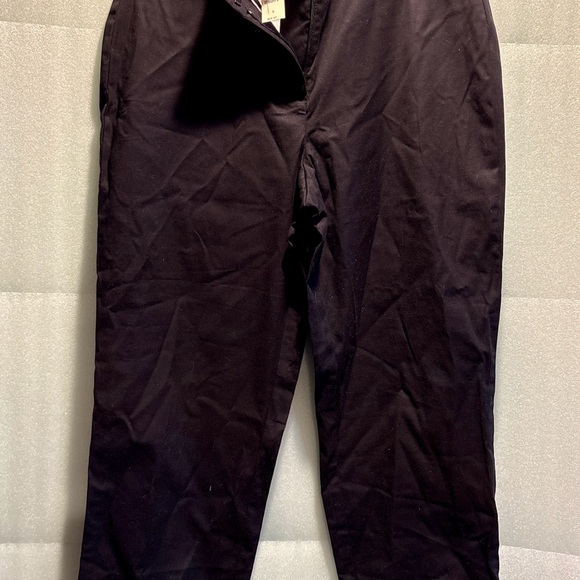 Talbots Pants - Talbots Women's Black Cropped Pants